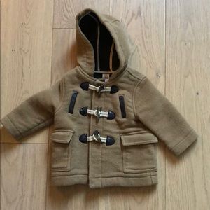 baby boy camel coat
